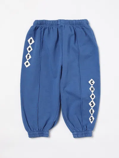 BOBO CHOSES PANTS BOBO CHOSES KIDS COLOR BLUE,F96220009