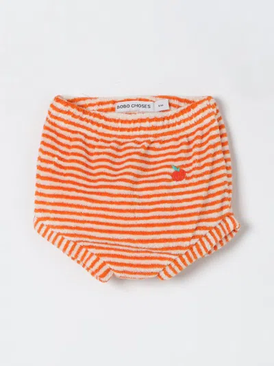 Bobo Choses Babies' Pants  Kids Color Orange