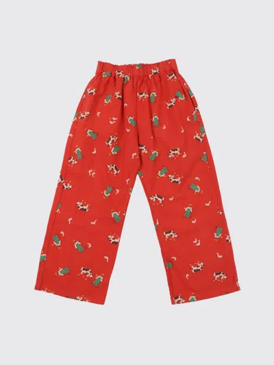 Bobo Choses Pants Kids  In Red
