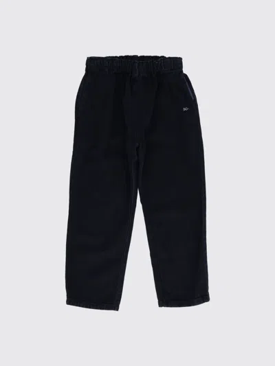Bobo Choses Pants Kids Color Blue In Black