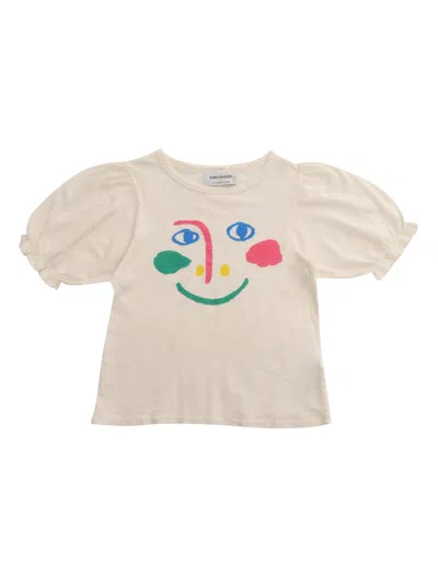 Bobo Choses Kids' Patterned T-shirt In White