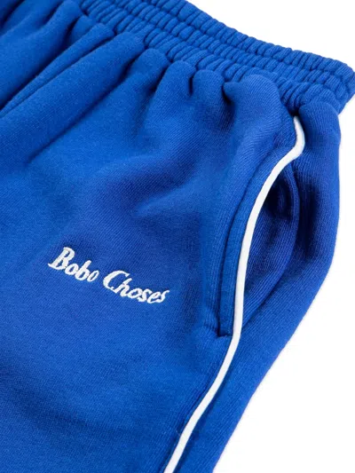 Bobo Choses Kids' Piped Trousers In Blue