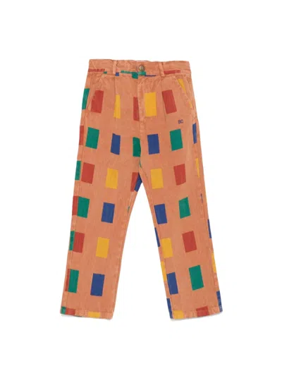 Bobo Choses Playful Mini All Over Chino Pants For Kids In Multi