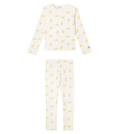 Bobo Choses Kids' Printed Cotton Pajamas In Multi