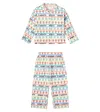 Bobo Choses Printed Cotton Pajamas In Multi