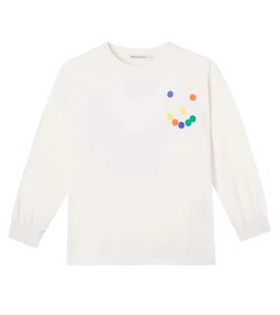 Bobo Choses Kids' Printed Cotton T-shirt In White