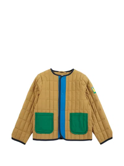 Bobo Choses Kids' Quilted Light-padded Jacket In Brown