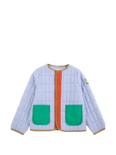 Bobo Choses Kids' Quilted Light-padded Jacket In Purple