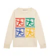 Bobo Choses Rainbow Mr Pencil Long-sleeve T-shirt In Neutral