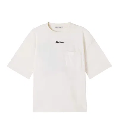 Bobo Choses Kids' Rapid Radish Cotton Jersey T-shirt In White