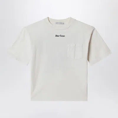 Bobo Choses Rapid Radish Oversized Cream-colored T-shirt In White