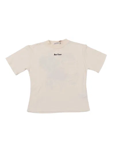 Bobo Choses Kids' Tシャツ  ボーイ カラー ホワイト In Neutral