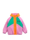 Bobo Choses Reversible Padded Jacket In Multi