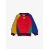 Bobo Choses Rewneck Long-sleeve Organic-cotton Sweatshirt Sweat 2-11 Years Multicolo In Multicolor