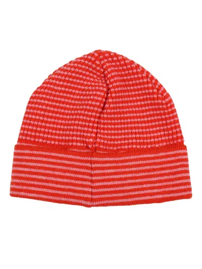 Bobo Choses Rocking Horse Knitted Beanie In Red