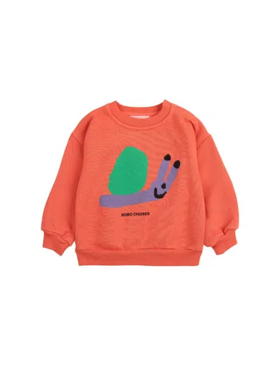 Bobo Choses Kids' Shirt In Orange