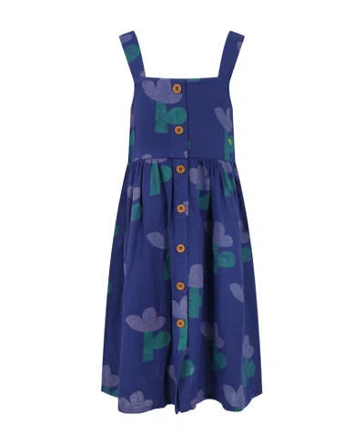 Bobo Choses Sleeveless Dress In Blue