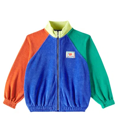 Bobo Choses Kids' Smiling Color Cotton-blend Terry Sweatshirt In Multicolor