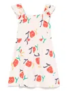 Bobo Choses Smiling Dress In Neutrals