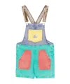 Bobo Choses Smiling Dungaree In Multi