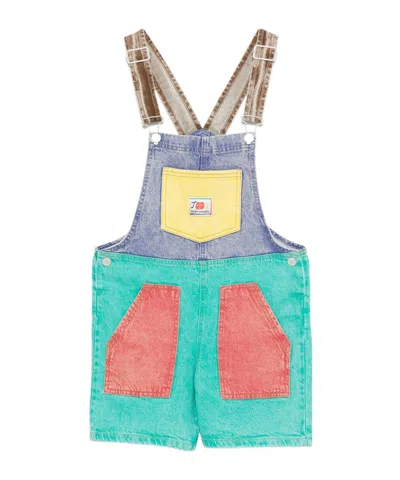 Bobo Choses Kids' Smiling Dungaree In Multi