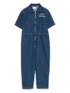 Bobo Choses Smiling Jumpsuits In Blue