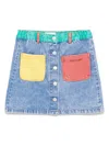 Bobo Choses Smiling Shorts In Blue