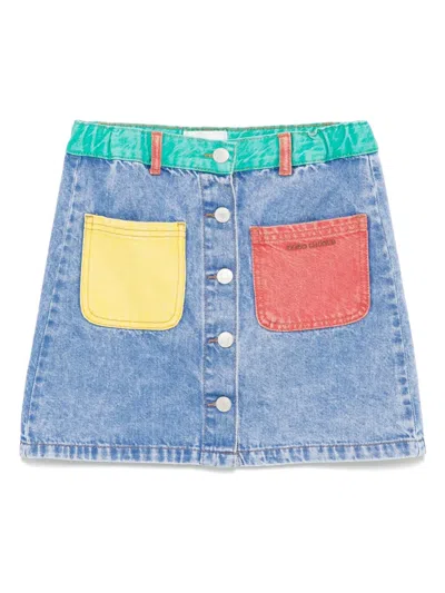 Bobo Choses Kids' Smiling Shorts In Blue