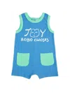 Bobo Choses Smiling Suit In Blue