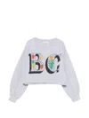 Bobo Choses Spring Letters Sweatshirt In Gray
