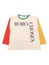 Bobo Choses Square Color Block T-shirt In Multi