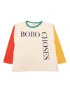 Bobo Choses Square Color Block T-shirt In Multicolor