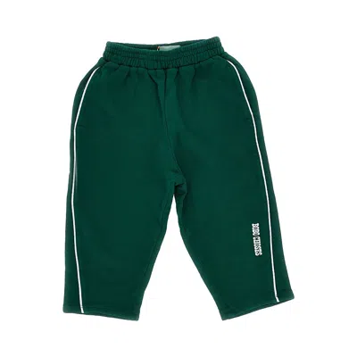 Bobo Choses Kids' Straight Leg Jogging Pants In Green