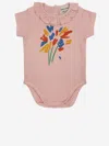 BOBO CHOSES STRETCH COTTON BODYSUIT WITH GRAPHIC PATTERN