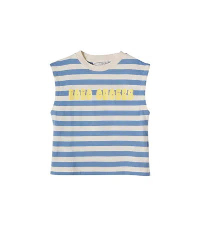 Bobo Choses Kids' Striped Cotton Jersey Tank Top In Multi