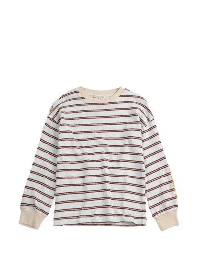 Bobo Choses Kids' Striped Long-sleeve T-shirt In Blue