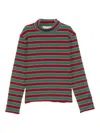 Bobo Choses Striped Ribbed Sweater In Multi