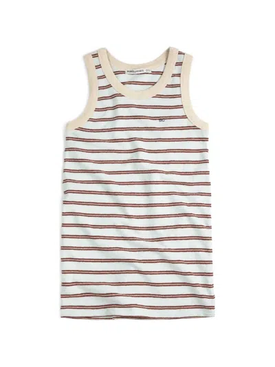Bobo Choses Kids' Striped Round-neck Dress In Multi