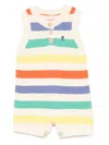 Bobo Choses Striped Shorties In Yellow