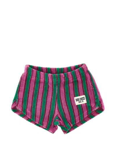 Bobo Choses Babies' Striped Shorts In Multi