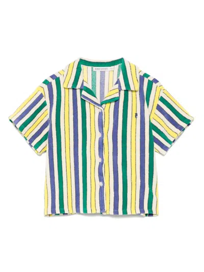 BOBO CHOSES STRIPED TERRY-CLOTH SHIRT