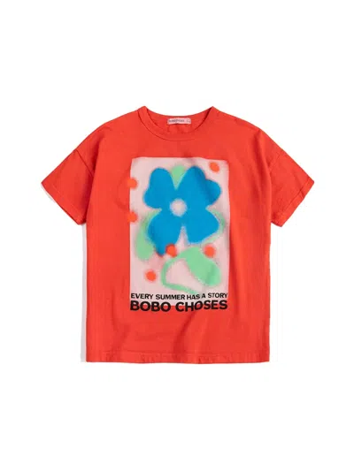 Bobo Choses "summer Story" T-shirt In Red