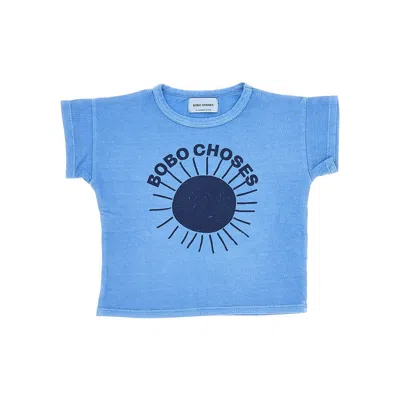Bobo Choses ' Sun' T-shirt Kids In Blue