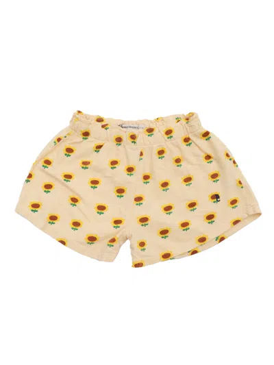 Bobo Choses Sunflower All Over Shorts In Multi