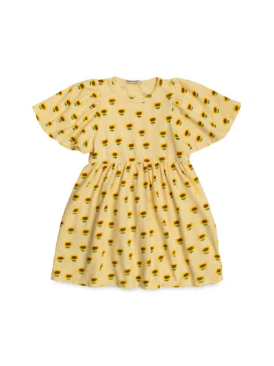 Bobo Choses "sunflower" Dress In Multi