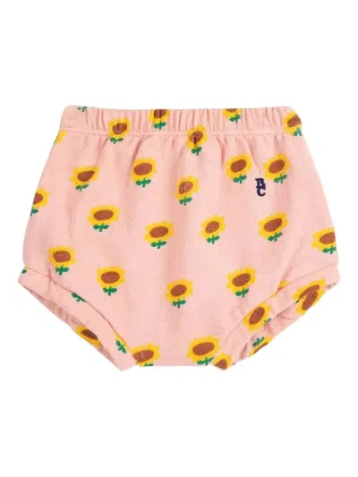 Bobo Choses Sunflower Print Bloomer In Pink