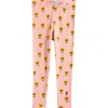Bobo Choses Sunflower Rib Leggings In Light Pink