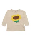 Bobo Choses Sunflower T-shirt In Beige
