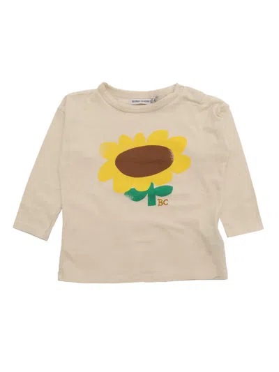 Bobo Choses Kids' Sunflower T-shirt In Neutral