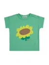 Bobo Choses Sunflower T-shirt In Green
